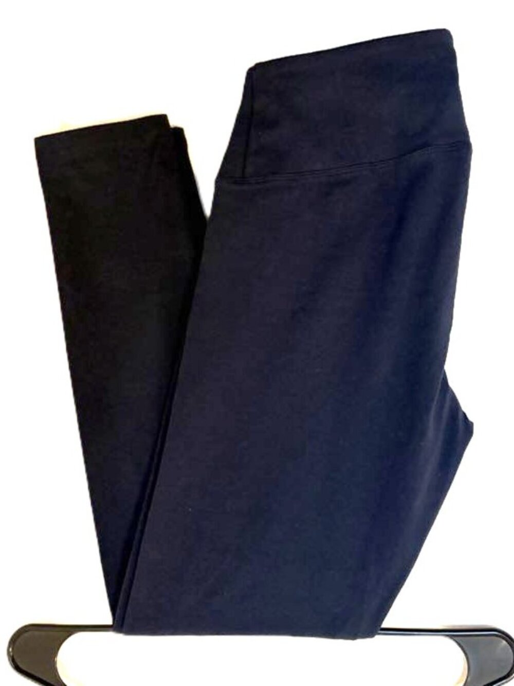 Style & Co. Industrial Blue/Navy Straight Leg Ponte Pants Leggings Sz Medium